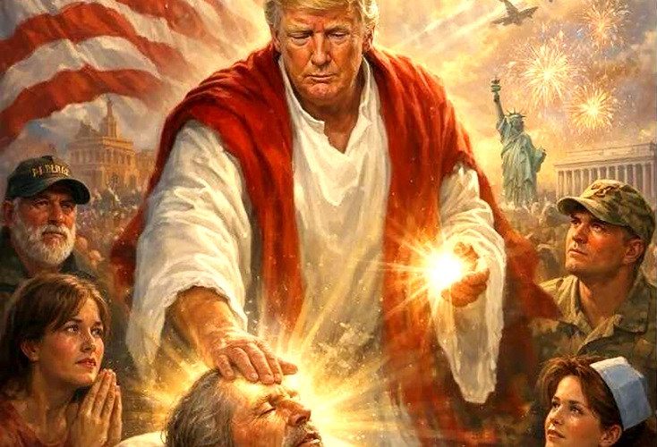 Oameni care se cred icoane